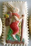 Easter Rabbit springerle cookie mold N3