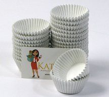 Katgely Disposable Mini Cupcake Baking Cups Liners - 500 Per Pack