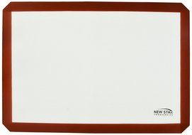 New Star Foodservice 36664 Commercial Grade Silicone Baking Mat with Non-Stick Pan Liner, 2/3 Size, 14&quot; x 20&quot;...
