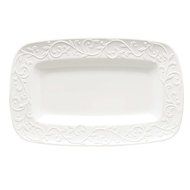 Lenox Opal Innocence Carved 13-Inch Rectangular Baker N26