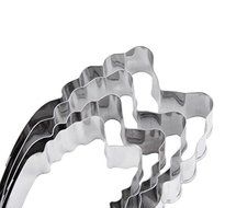 Kootips 4 pcs Set of Peony Flower Cutter Decor Fondant Cake Cutters for Stainless Steel N4