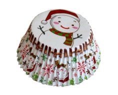 Set Of 100/Cupcake Cups Christmas
