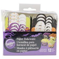 Wilton 415-3023 Monsters Disposable Bakeware
