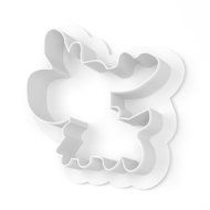 Cute Reindeer Cookie Cutter - LARGE - 4 Inches
