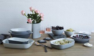 Creo SmartGlass Baking Dish, 2-Quart, Shanghai Red N7