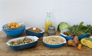 Creo SmartGlass Baking Dish, 2-Quart, Shanghai Red N13