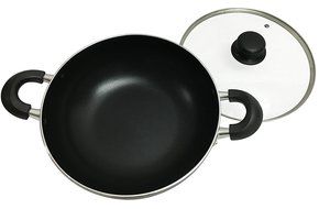 Wee's Beyond 6231-32 Non-Stick Casserole, 7.5 quart, Black