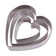 Asunflower 3Pcs Stainless Cookie Biscuit Fruit Cutter Gingerbread Boy Man Shape Mold DIY Baking Tools N32