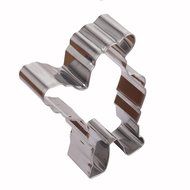 Asunflower 3Pcs Stainless Cookie Biscuit Fruit Cutter Gingerbread Boy Man Shape Mold DIY Baking Tools N47