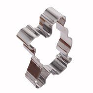 Asunflower 3Pcs Stainless Cookie Biscuit Fruit Cutter Gingerbread Boy Man Shape Mold DIY Baking Tools N48