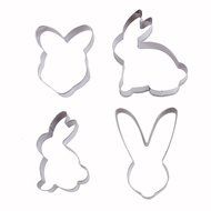 Asunflower 3Pcs Stainless Cookie Biscuit Fruit Cutter Gingerbread Boy Man Shape Mold DIY Baking Tools N51