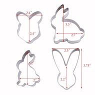 Asunflower 3Pcs Stainless Cookie Biscuit Fruit Cutter Gingerbread Boy Man Shape Mold DIY Baking Tools N54