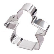 Asunflower 3Pcs Stainless Cookie Biscuit Fruit Cutter Gingerbread Boy Man Shape Mold DIY Baking Tools N78
