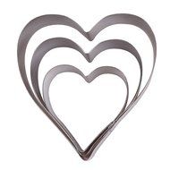 Asunflower 3Pcs Stainless Cookie Biscuit Fruit Cutter Gingerbread Boy Man Shape Mold DIY Baking Tools N87
