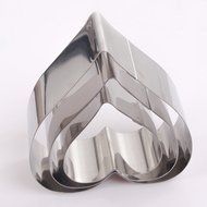 Asunflower 3Pcs Stainless Cookie Biscuit Fruit Cutter Gingerbread Boy Man Shape Mold DIY Baking Tools N88