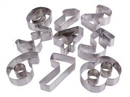 Asunflower 3Pcs Stainless Cookie Biscuit Fruit Cutter Gingerbread Boy Man Shape Mold DIY Baking Tools N115