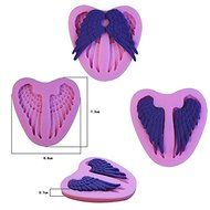 Dachun Angel Wing Fondant Silicone Sugar Craft Molds for Cake Decoration, Mini N4