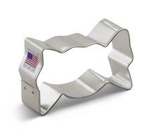 Ann Clark Candy Wrapped Cookie Cutter - 3.25 Inches - Tin Plated Steel