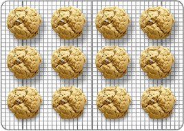 Stainless Steel Cooling Rack (11.5&quot; x 16.5&quot;) 1-Piece | Designed To Fit Perfectly Into Baking Half-Sheet Pan |...