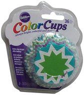 Wilton Standard Baking Case, 36 Pack - Chevron Cool/ Multi-Colour
