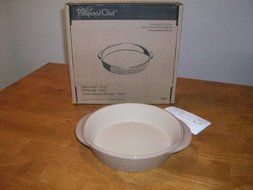 PAMPERED CHEF MINIBAKER #1361 TAUPE - NEW OUT 2011 - 8&quot; 4 CUPS