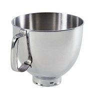 KitchenAid K5THSBP Artisan 5-Quart Stainless Bowl with Comfort Handle Hand/Stand N2