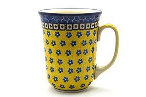 Polish Pottery Mug - 16 oz. Bistro - Sunburst