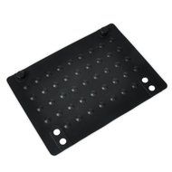 Black 8.5x6.3&quot; Flat Iron Travel Case Heat Resistant Silicone Mat for Straightener/Curling Iron