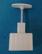 Giftshop12 Mooncake Mold Traditional White Square Cookie Cutter Mold 125g N2