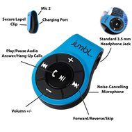 Jumbl Bluetooth Hands-Free Calling &amp; A2DP Audio Streaming Adapter/Receiver for 3.5mm Devices - Converts Wired... N2