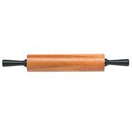 KSNY All in Good Taste Wood Rolling Pin, Brown
