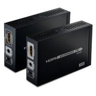 AGPtek LKV372A 60m/190ft 1080P HD HDMI Network Extender Over Single Cat6/6a/7 Ethernet Cable with IR Remote Control N31