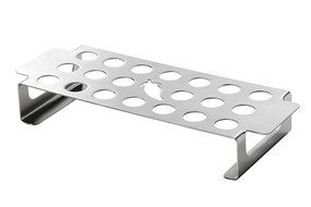 Jalapeno Grill Rack - Stainless Steel Chili Pepper Barbecue Grilling and Roasting Rack by Juvale
