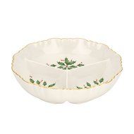 Lenox Holiday Gravy Boat with Stand,Ivory N11