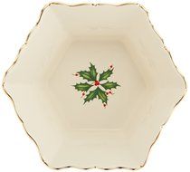 Lenox Holiday Gravy Boat with Stand,Ivory N19