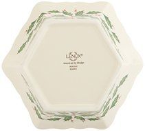 Lenox Holiday Gravy Boat with Stand,Ivory N20