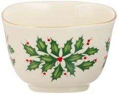 Lenox Holiday Gravy Boat with Stand,Ivory N35