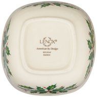 Lenox Holiday Gravy Boat with Stand,Ivory N37