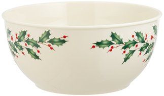 Lenox Holiday Gravy Boat with Stand,Ivory N42