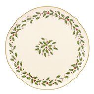 Lenox Holiday Gravy Boat with Stand,Ivory N60