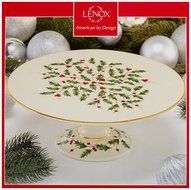 Lenox Holiday Gravy Boat with Stand,Ivory N66
