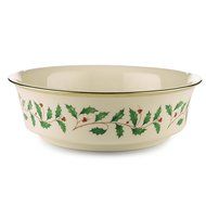 Lenox Holiday Gravy Boat with Stand,Ivory N70