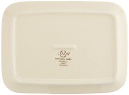 Lenox Holiday Gravy Boat with Stand,Ivory N89