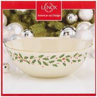 Lenox Holiday Gravy Boat with Stand,Ivory N112
