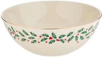 Lenox Holiday Gravy Boat with Stand,Ivory N113