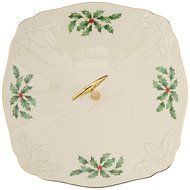 Lenox Holiday Gravy Boat with Stand,Ivory N118