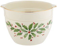 Lenox Holiday Gravy Boat with Stand,Ivory N140