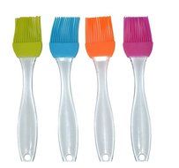Silicone Basting Pastry &amp; Bbq Brushes Durable, Attractive, Heat Resistant Kitchen Utensils - Dishwasher Safe-...