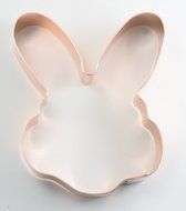 4 Inch Easter Bunny Face Cookie Cutter