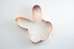 4 Inch Easter Bunny Face Cookie Cutter N3